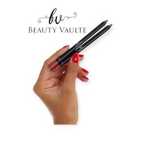 Beauty Vaulte Lip Liner Duo Warm Mauve Rosy Brown Long Lasting Pigmented Set Kit